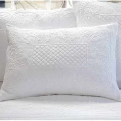 Shams<Taylor Linens Abigail White Sham