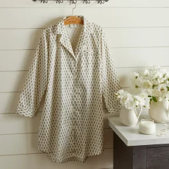 Nightshirts<Taylor Linens Bentley Nightshirt