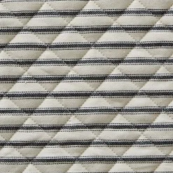 Cosmetic Bags<Taylor Linens Bergen Stripe Black Cosmetic Bag