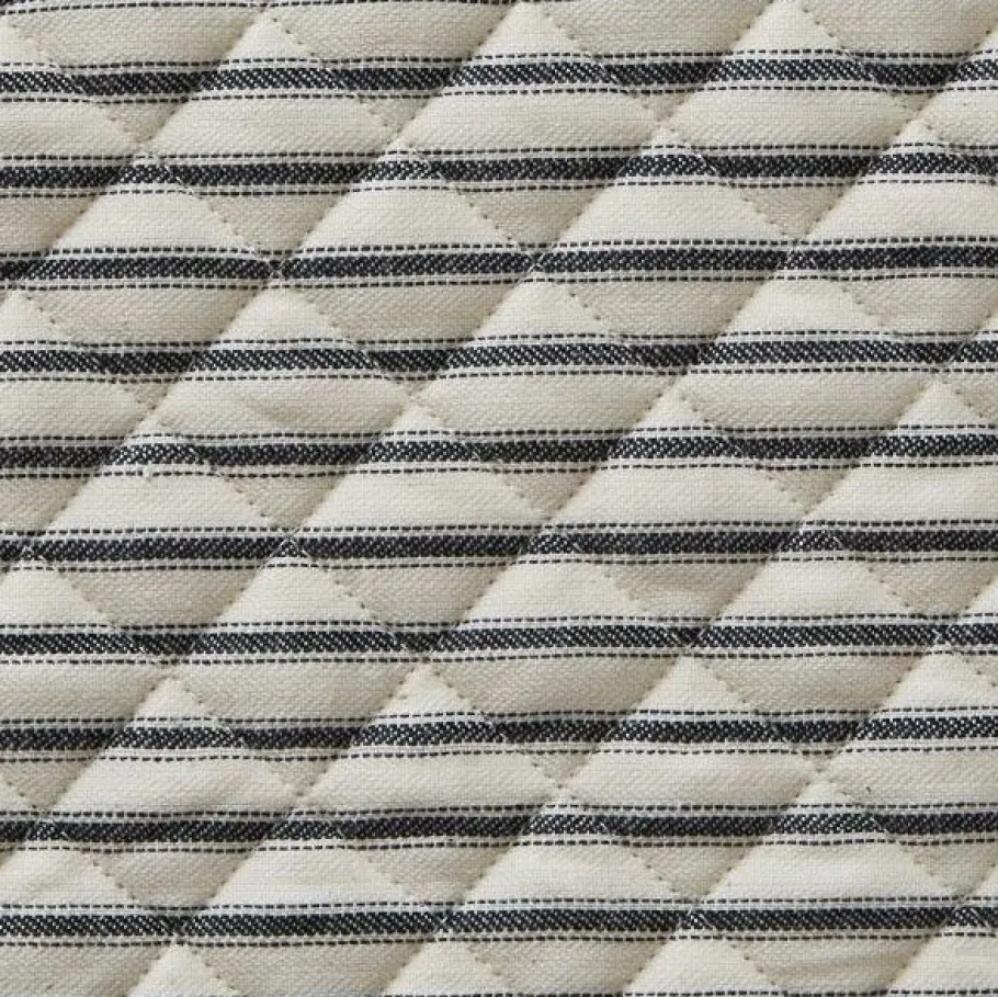 Quilts & Matelasses<Taylor Linens Bergen Stripe Black Quilt