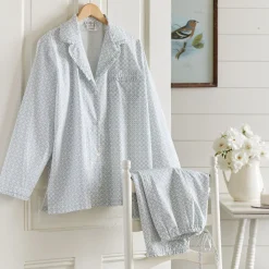 Pajamas<Taylor Linens Carolina Blue Pajama Set