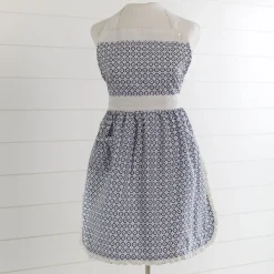 Aprons<Taylor Linens Carolina Indigo Apron