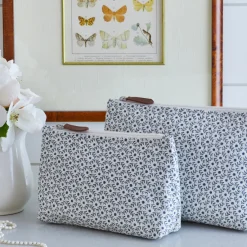 Cosmetic Bags<Taylor Linens Dotted Vine Cosmetic Bag