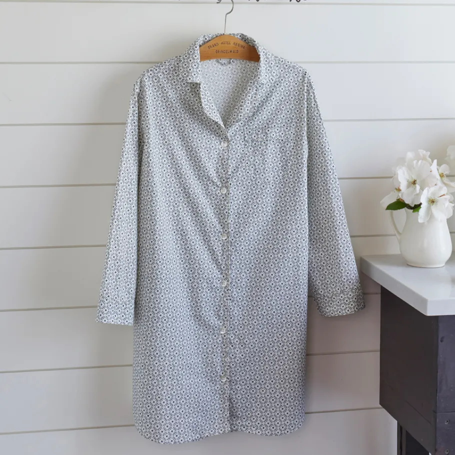Nightshirts<Taylor Linens Dotted Vine Nightshirt