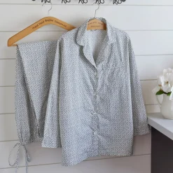 Pajamas<Taylor Linens Dotted Vine Pajama Set