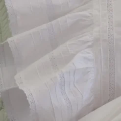 Sheet Sets<Taylor Linens Elisa Egg-Shell White Sheet Set