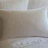 Shams<Taylor Linens Grace Egg-Shell White Sham