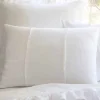 Shams<Taylor Linens Hampton White Sham