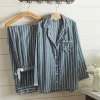 Pajamas<Taylor Linens Hayslip Indigo Pajama Set