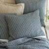 Shams<Taylor Linens Hayslip Indigo Sham