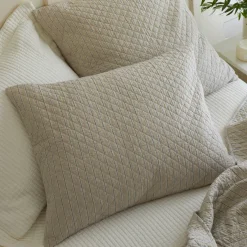 Shams<Taylor Linens Hayslip Stone Sham