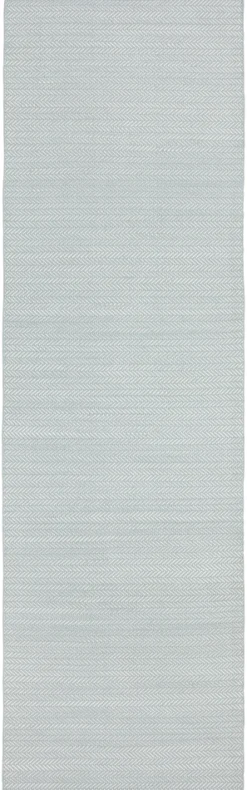 Rugs<Taylor Linens Herringbone Light Blue/Ivory Handwoven Indoor/Outdoor Rug