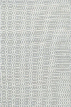 Rugs<Taylor Linens Honeycomb French Blue/Ivory Handwoven Wool Rug