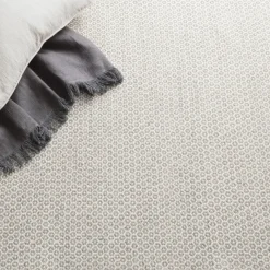 Rugs<Taylor Linens Honeycomb Ivory/Grey Handwoven Wool Rug