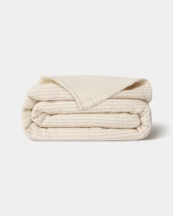Quilts & Matelasses<Taylor Linens Hudson Charcoal Stripe Matelasse