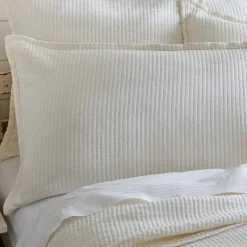 Shams<Taylor Linens Hudson Cream Sham