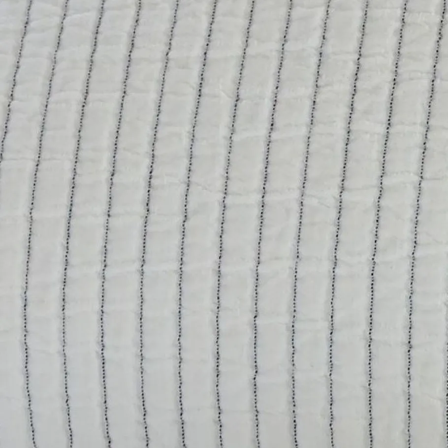 Quilts & Matelasses<Taylor Linens Hudson Indigo Stripe Matelasse