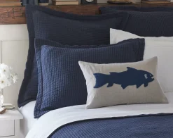 Quilts & Matelasses<Taylor Linens Hudson Navy Matelasse