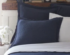 Shams<Taylor Linens Hudson Navy Sham