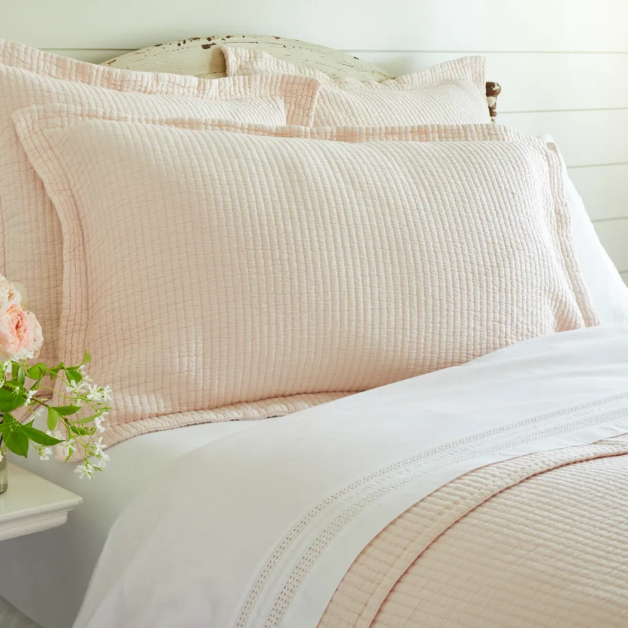 Shams<Taylor Linens Hudson Petal Sham