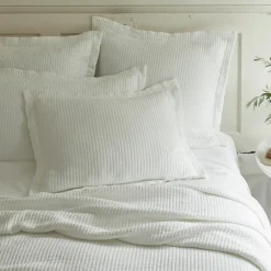Shams<Taylor Linens Hudson White Sham