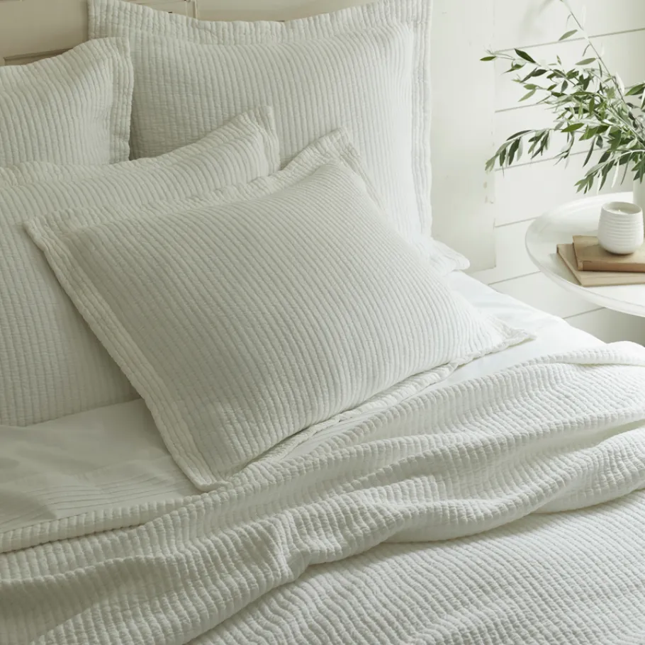 Shams<Taylor Linens Hudson White Sham