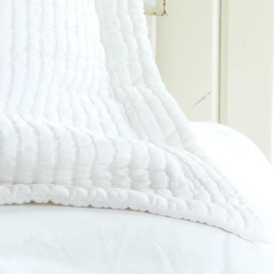 Shams<Taylor Linens Hudson White Sham