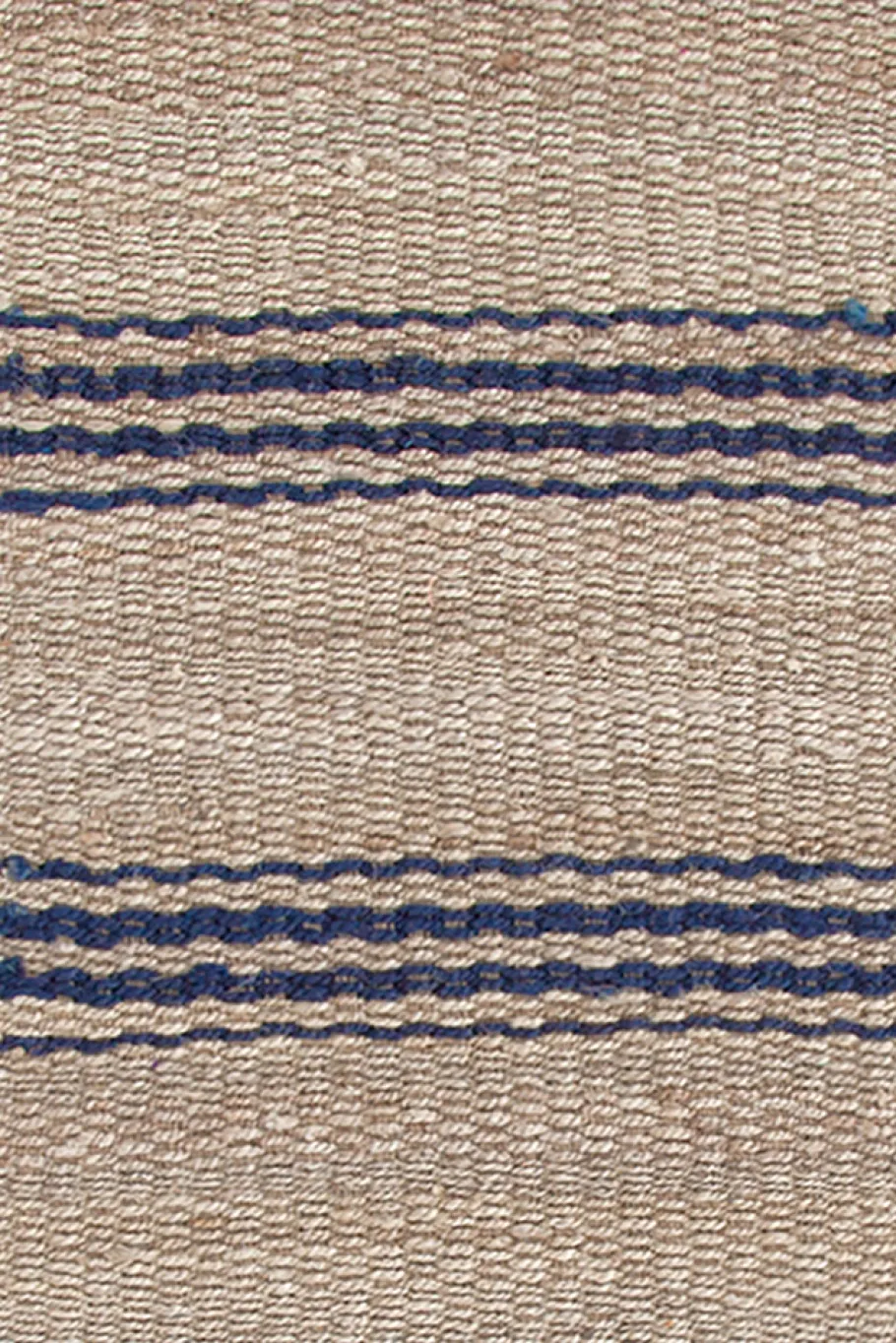 Rugs<Taylor Linens Jute Ticking Indigo Handwoven Rug