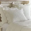 Shams<Taylor Linens Laura Cream Shams