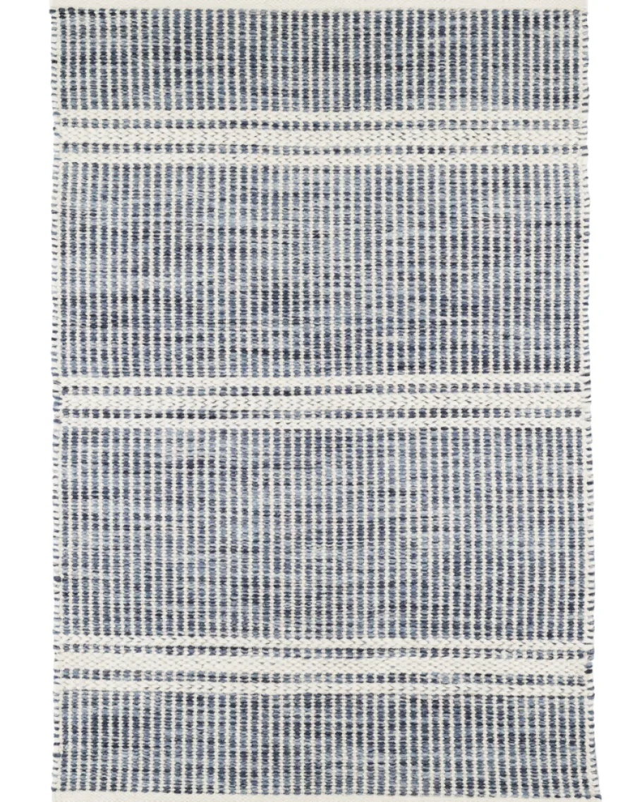 Rugs<Taylor Linens Malta Blue Handwoven Wool Rug