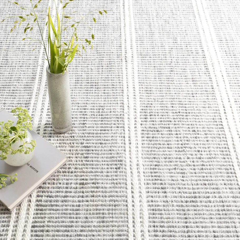 Rugs<Taylor Linens Malta Grey Handwoven Wool Rug