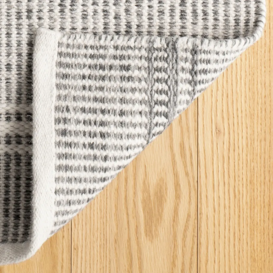 Rugs<Taylor Linens Malta Grey Handwoven Wool Rug