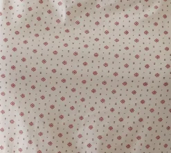 Littles<Taylor Linens Maple Hill Red Fitted Crib Sheet