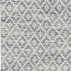 Rugs<Taylor Linens Melange Diamond Blue Handwoven Cotton Rug