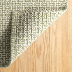 Rugs<Taylor Linens Miss Muffet Olive Handwoven Cotton Rug