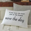 Camps & Cottages<Taylor Linens Move the Dog Pillow