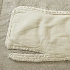 Seaside | Camps & Cottages<Taylor Linens Natural Linen Whale Pillow
