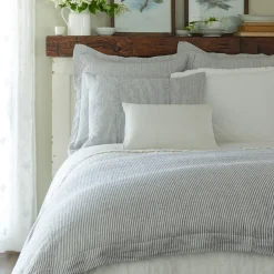 Duvet Covers<Taylor Linens Oxford Pinstripe Linen Duvet Cover