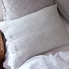 Shams<Taylor Linens Pebble Pinstripe Linen Sham
