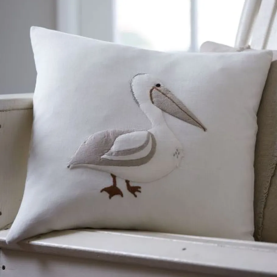 Seaside | Camps & Cottages<Taylor Linens Pelican Porch Pillow
