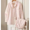 Pajamas<Taylor Linens Polka Dot Pajama Set – Red