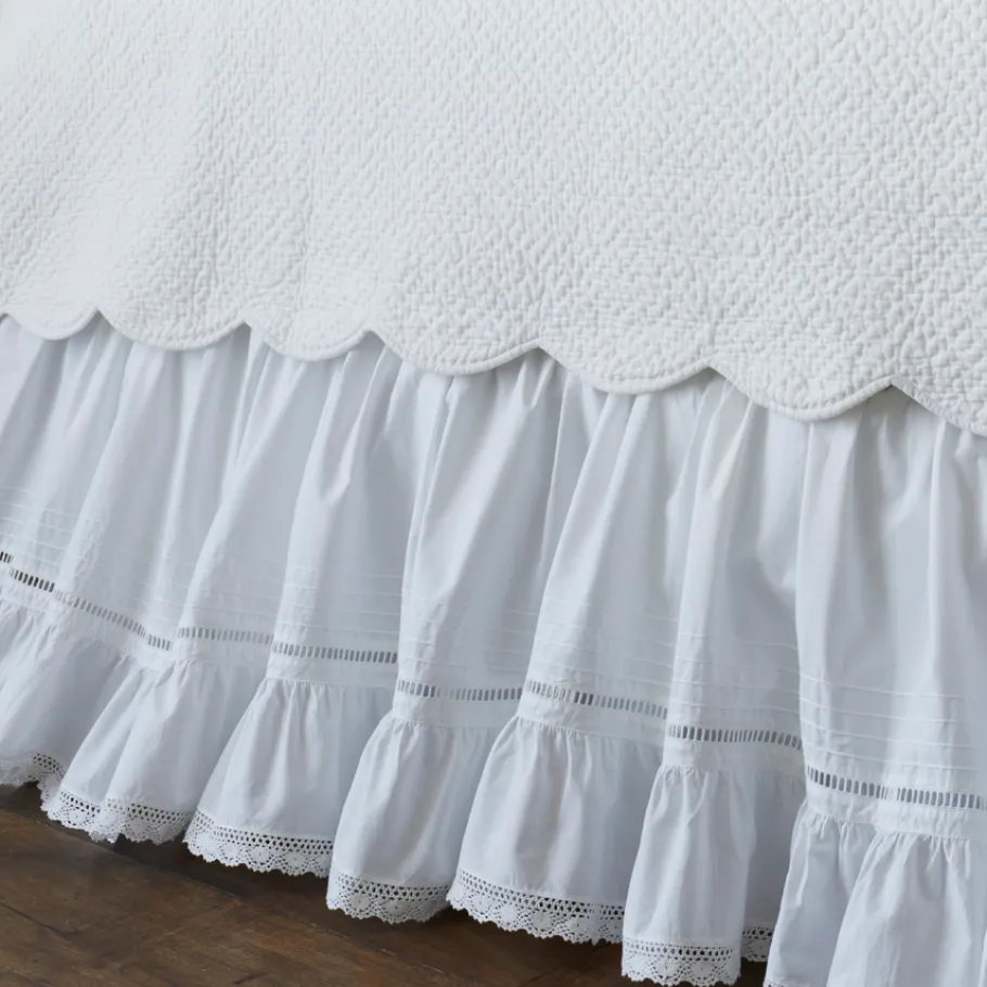 Bed Skirts<Taylor Linens Prairie Crochet Bed Skirt