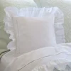 Sentimental Embroideries<Taylor Linens Prairie Crochet Embroidered Toss Pillow
