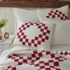 Quilts & Matelasses | Throws<Taylor Linens Red Irish Chain Quilt