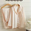 Pajamas<Taylor Linens Ruffled Pajama Set – Petal