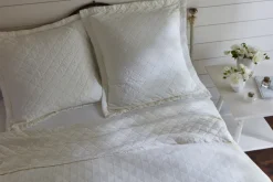 Quilts & Matelasses<Taylor Linens Salt River Cream Matelasse