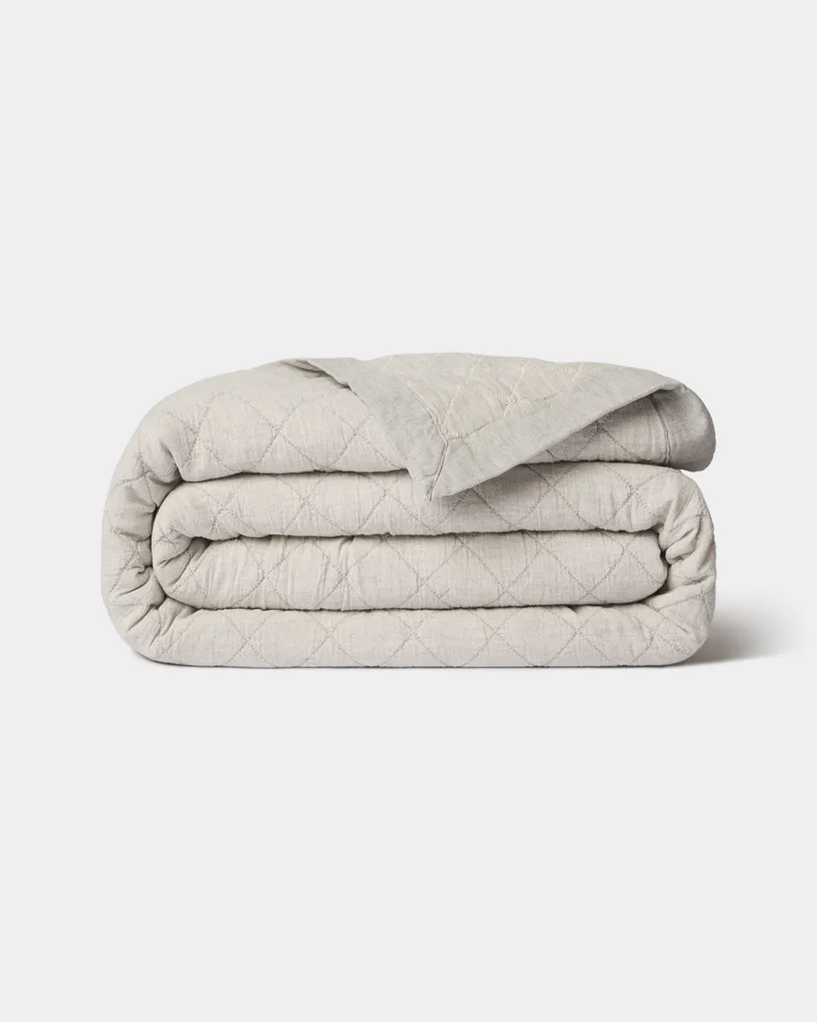 Quilts & Matelasses<Taylor Linens Salt River Grey Matelasse