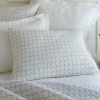 Shams<Taylor Linens Schoolhouse Indigo Quilted Sham