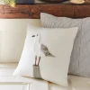 Seaside | Camps & Cottages<Taylor Linens Seagull Porch Pillow