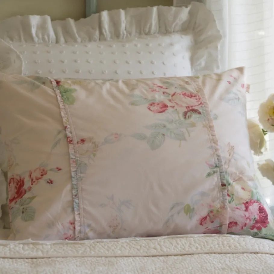 Shams<Taylor Linens Shore Rose Petal Sham